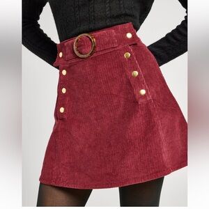 Mille Lorelei Corduroy Skirt NEW with tags Size: Small